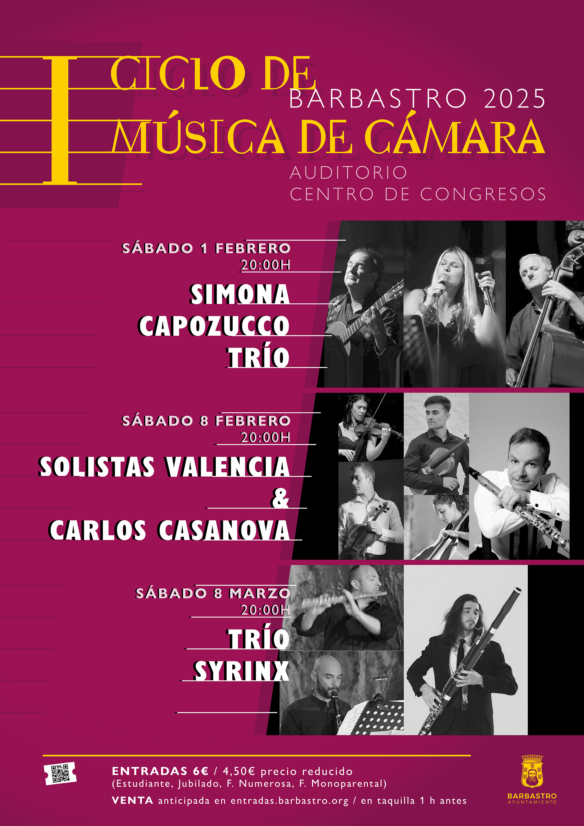 2501 cartel I CICLO MUSICA DE CAMARA cultura