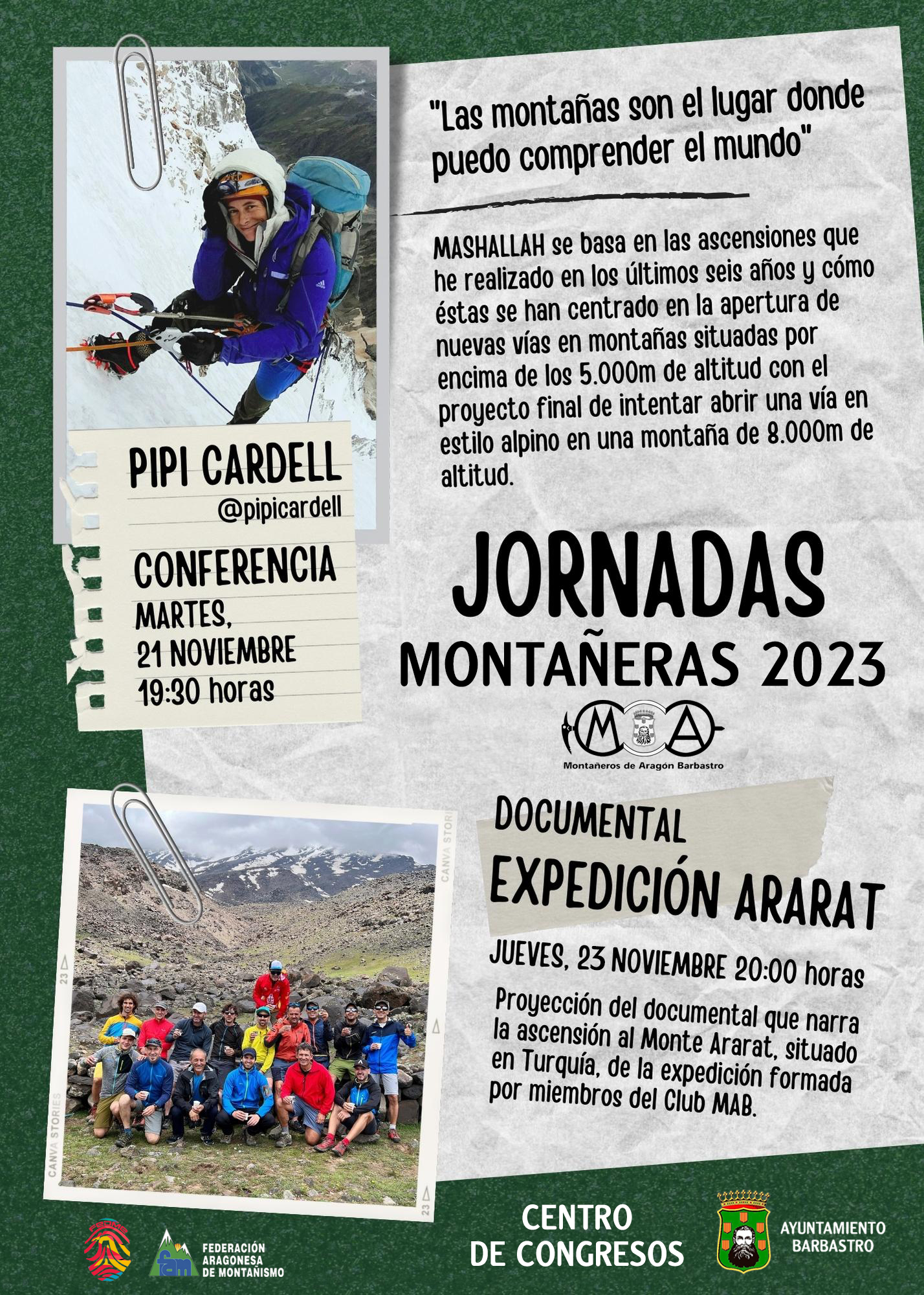 CARTEL JORNADAS 30 x 42 cm 2