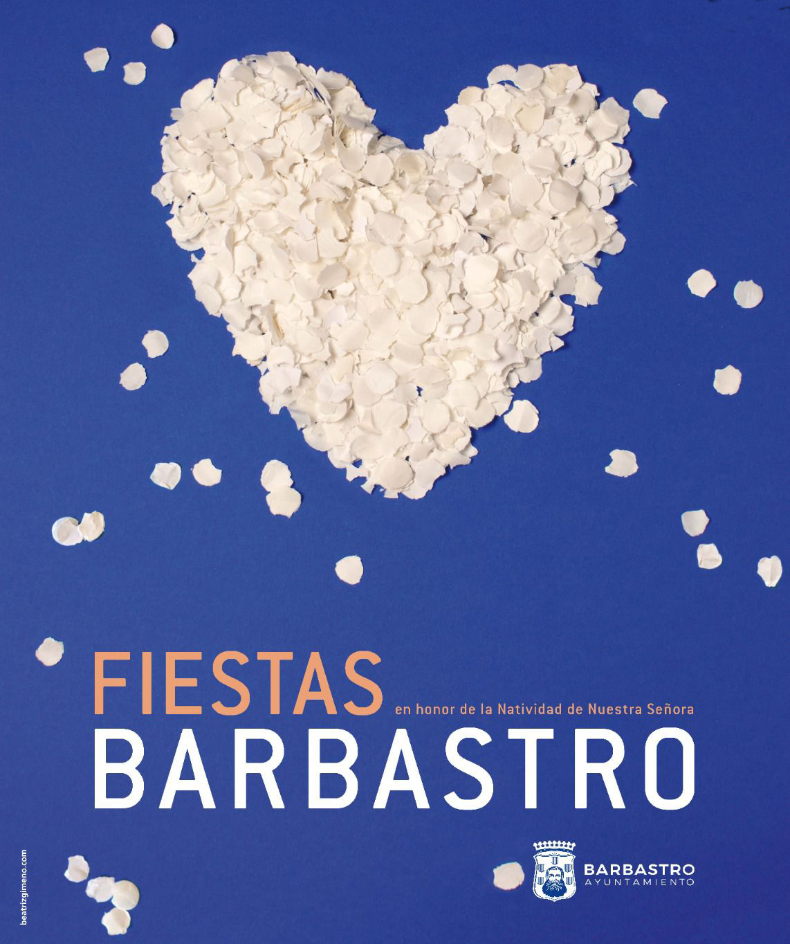 Cartel Fiestas de Barbastro 2023. Ayuntamiento de Barbastro