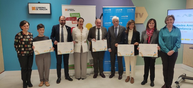 Entrega diplomas ciudades amigas infancia