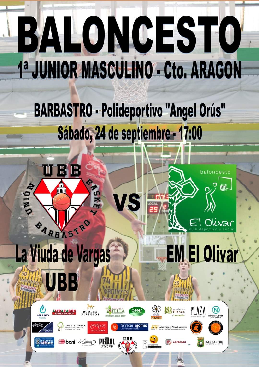 UB Barbastro Junior 24 09