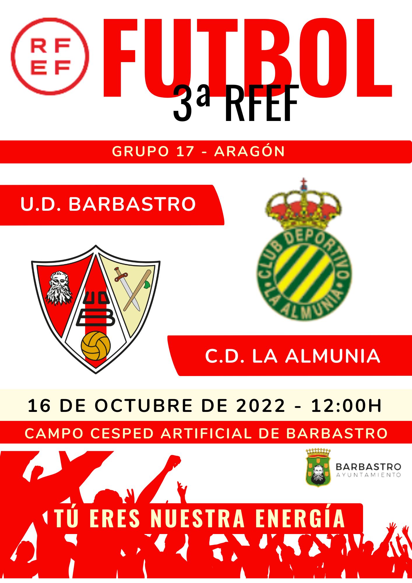 BARBASTRO CD La Almunia 16 10