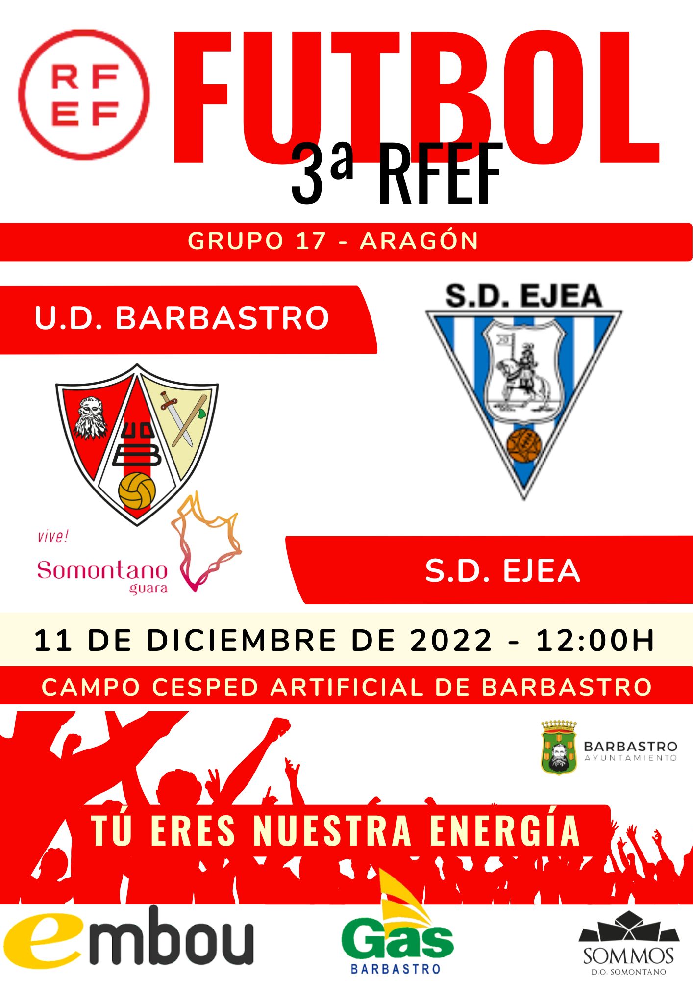 BARBASTRO EJEA 11 12