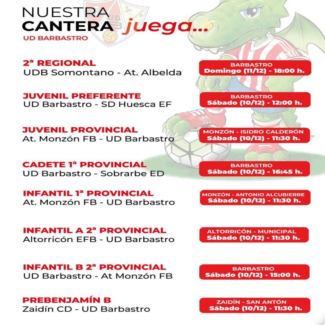 Cantera UD Barbastro 10 12