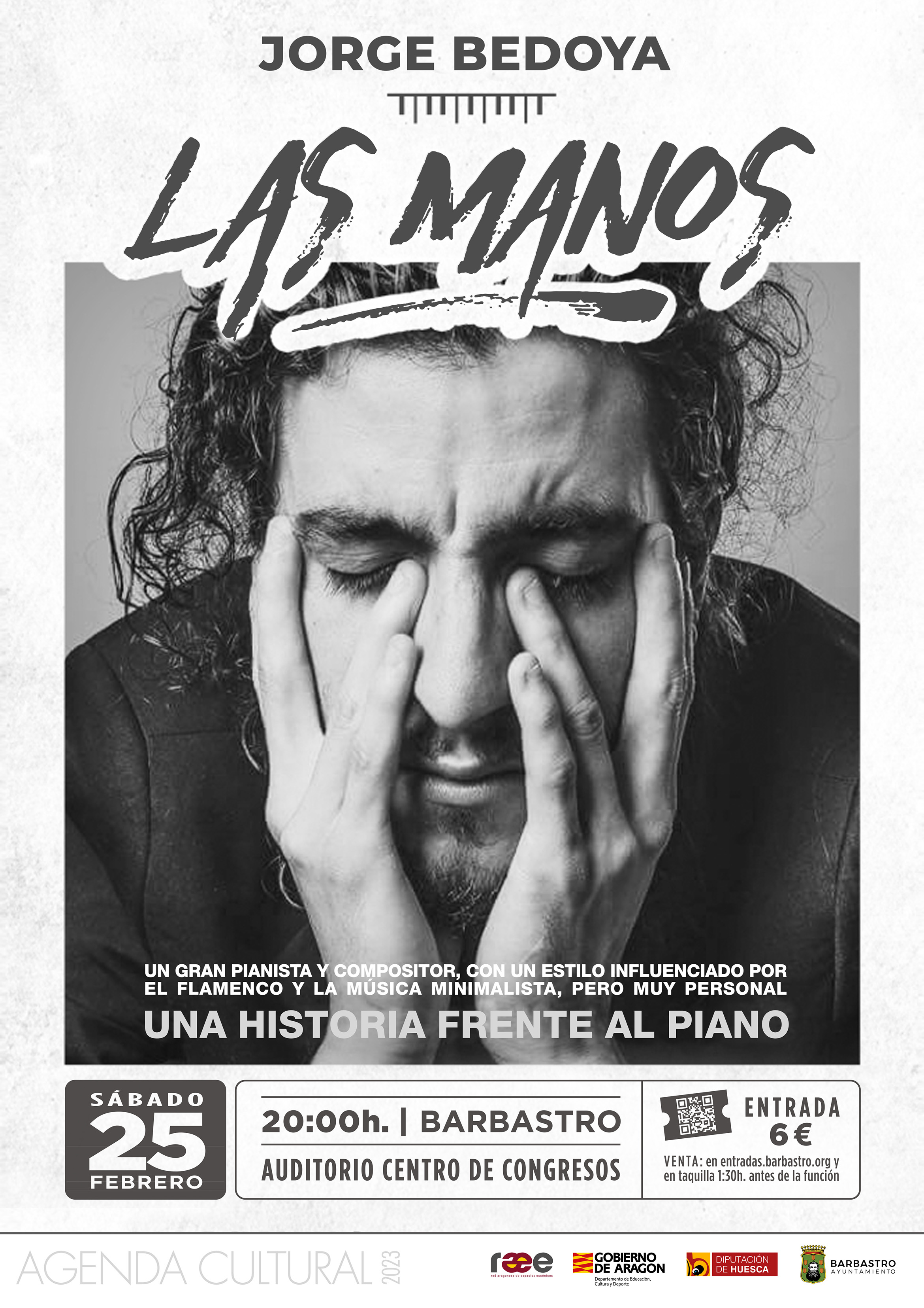 2301 cartel musica LAS MANOS cultura barbastro V1 WEB