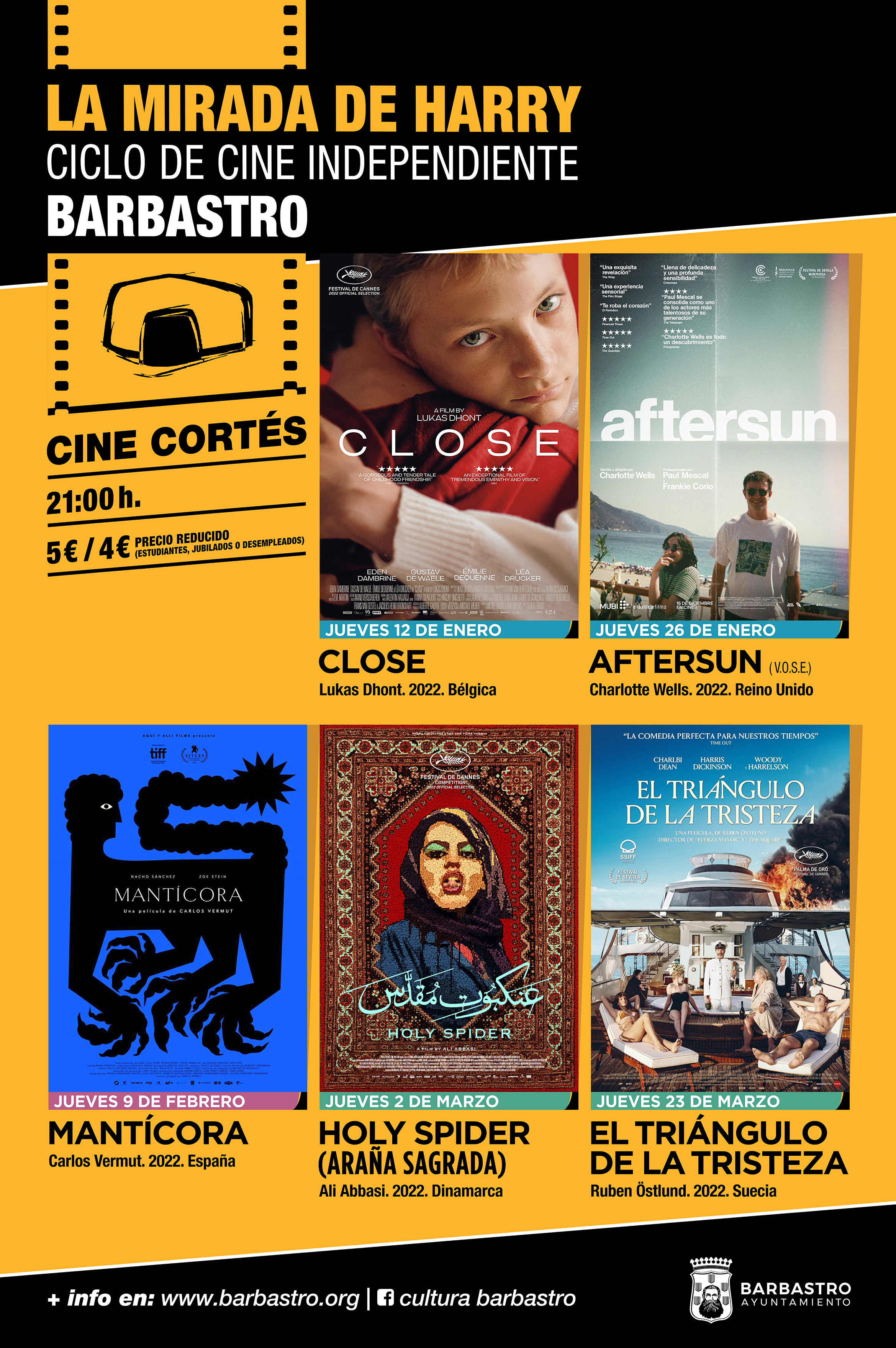 2301 mupi agenda cultural CINE 2023 1T v1 WEB