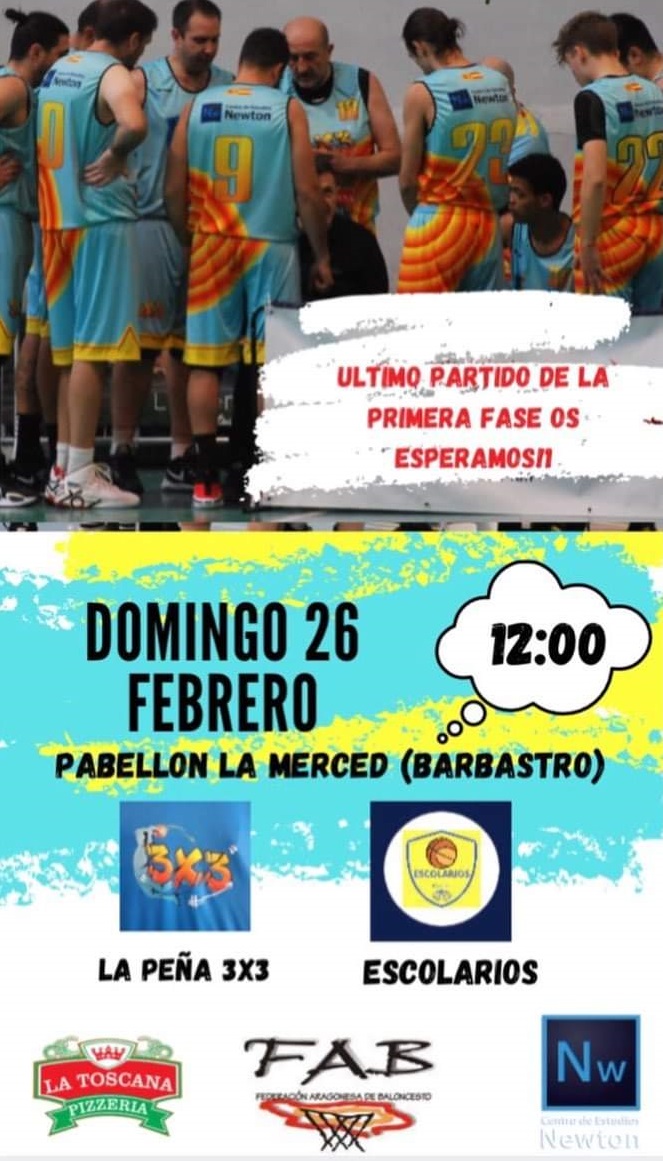 Baloncesto Peña 3x3 26 02