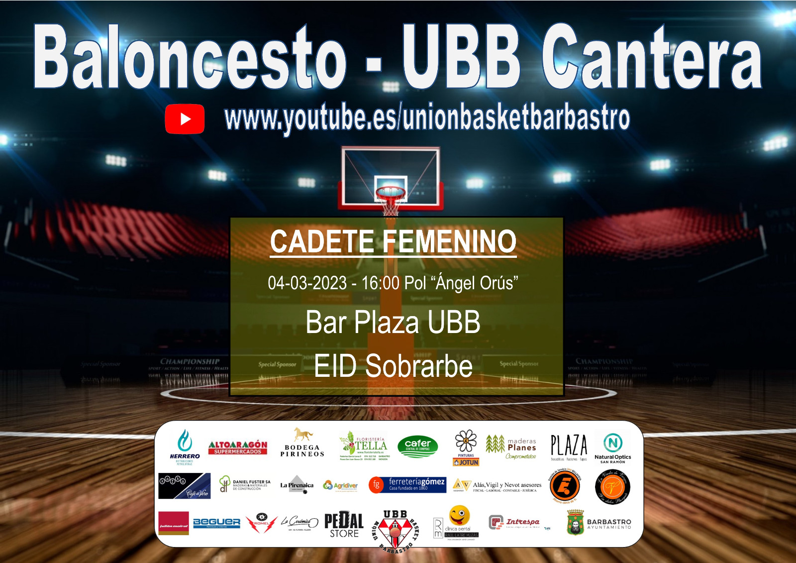 Partidos UB Barbastro 04 03