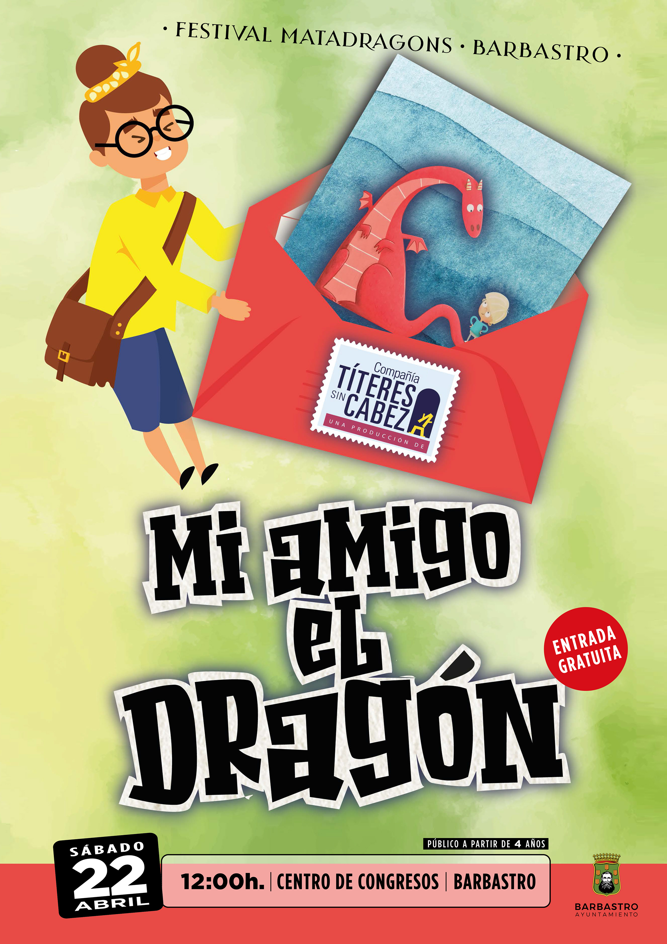 Cartel MI AMIGO EL DRAGON WEB V2