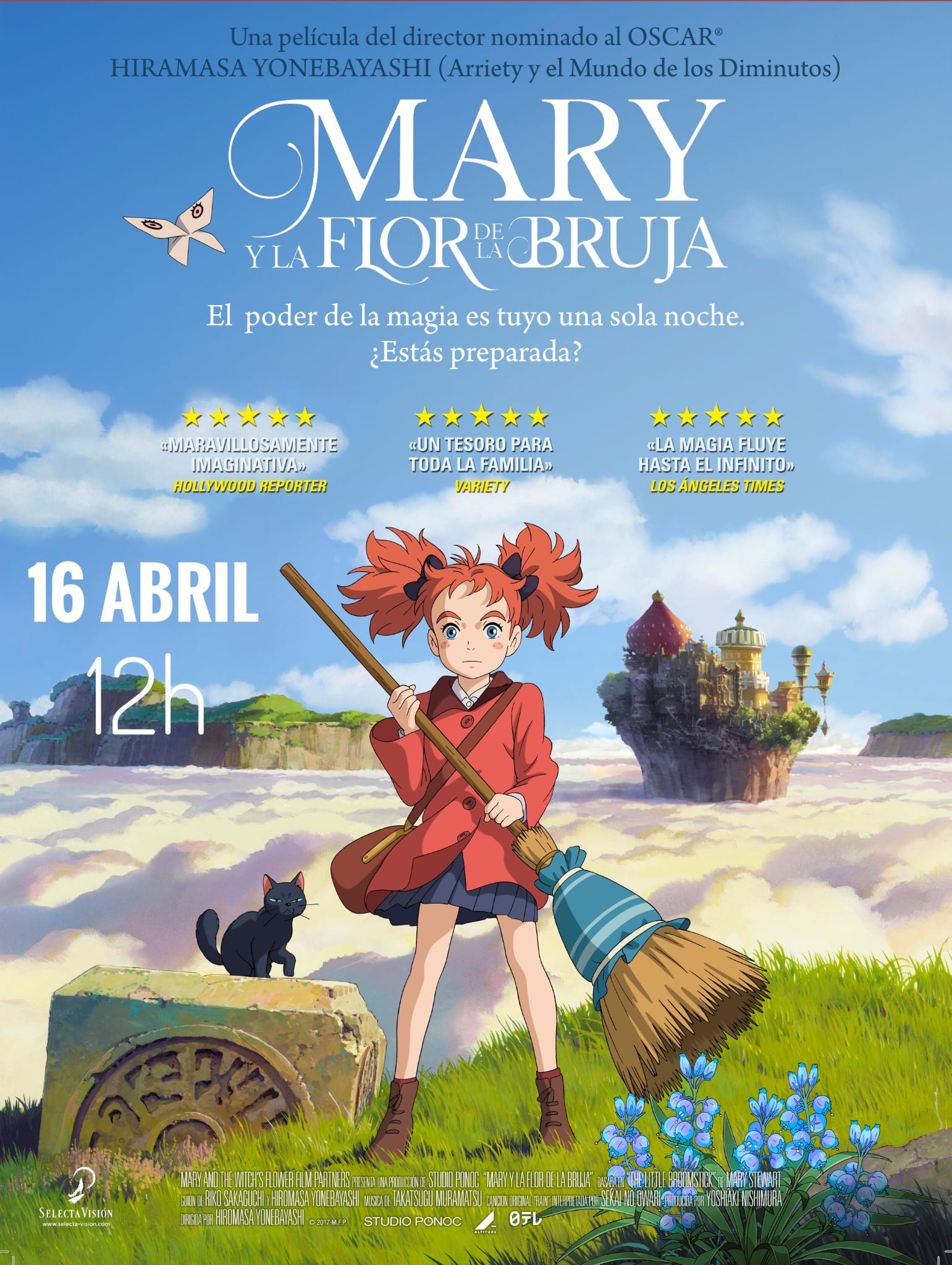 Mary y la flor de bruja Ciclo Manga