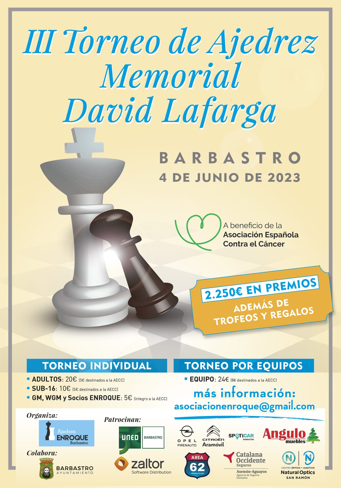 Torneo Ajedrez David Lafarga