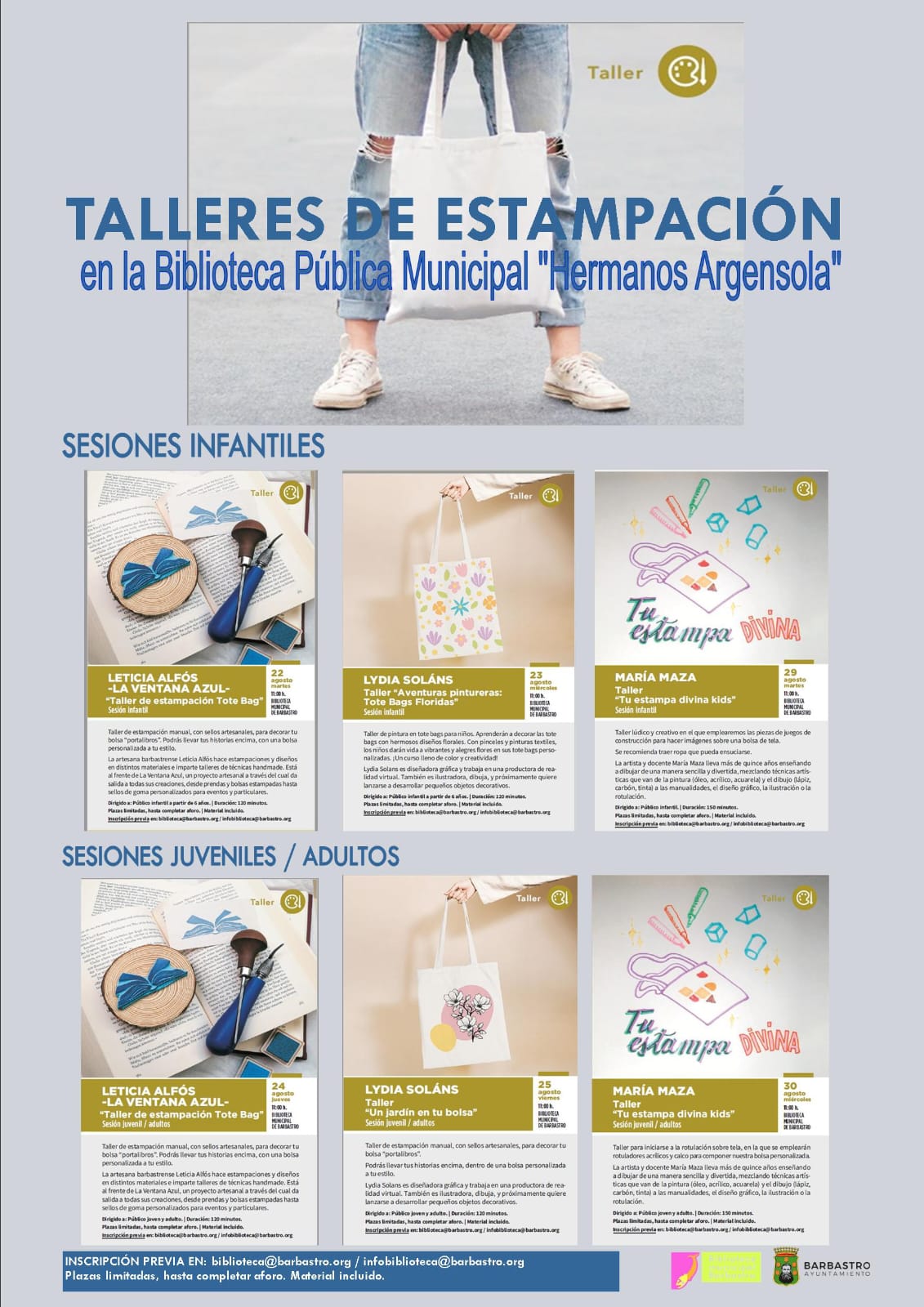 Talleres de estampación