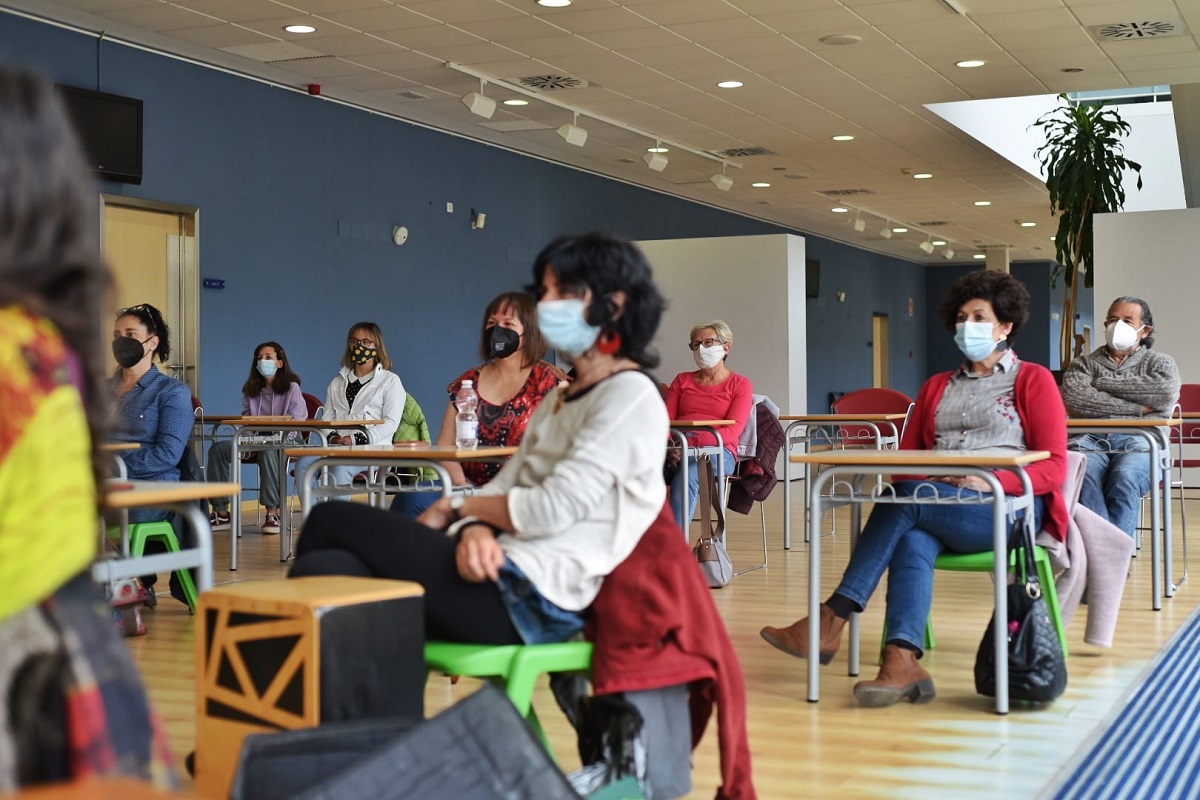 Asistentes al Taller Flamenco Ayuntamiento de Barbastro