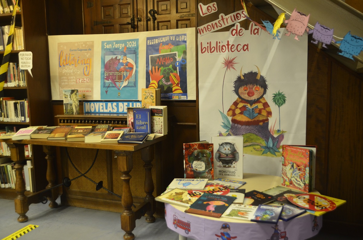 Rincn San Jorge biblioteca Ayuntamiento de Barbastro