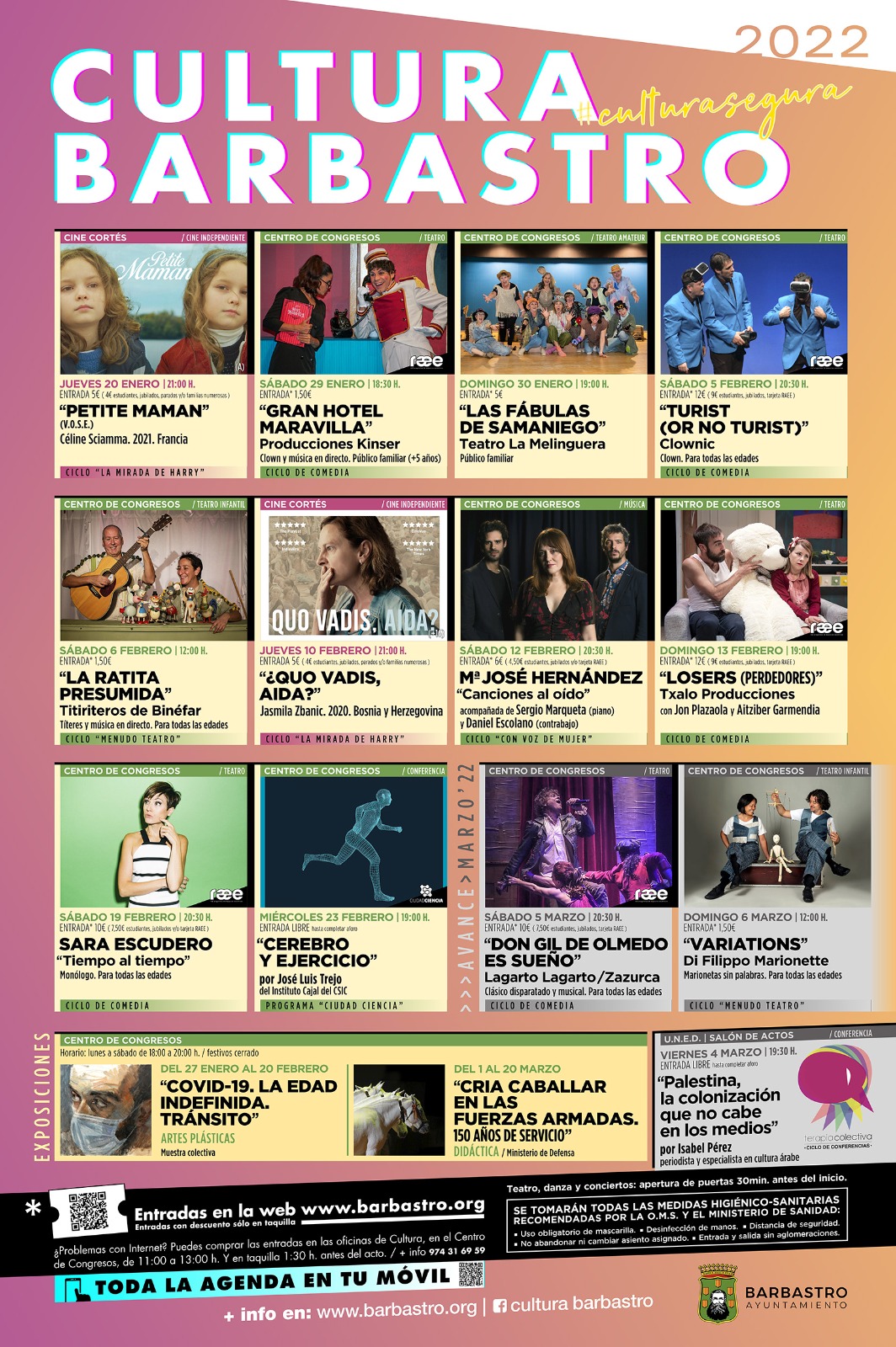 AGENDA CULTURAL FEBRERO