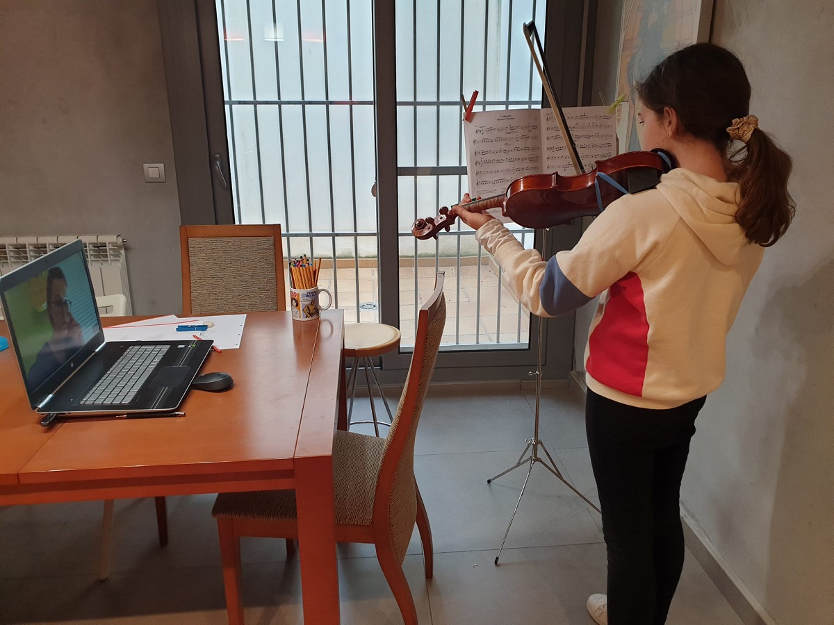 Clase de violin WEB