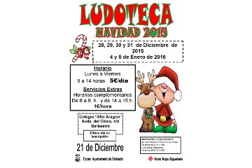 La Ludoteca vuelve a ofrecer servicio durante las vacaciones escolares. 