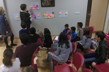 Taller del Consejo de Infancia y Adolescencia. 