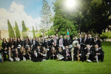 La banda de Fraga actuará en Barbastro el sábado. 