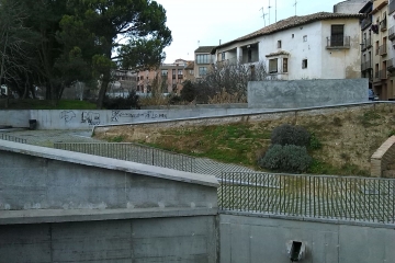 Mejora paisajística en las fuentes. 