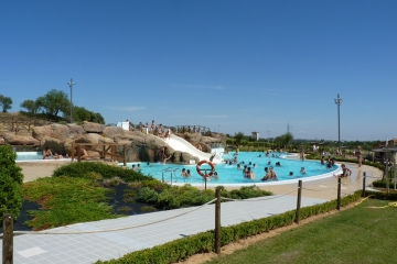 Piscina de verano.