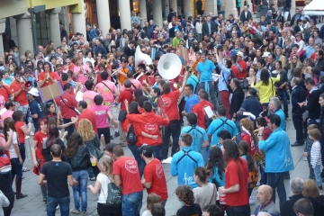 El próximo sábado Barbastro vivirá la segunda edición del encuentro de charangas.