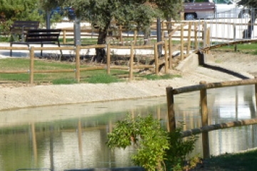 Actuación en el parque de la calle Calvario.