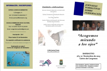 Jornadas sobre inmigración.