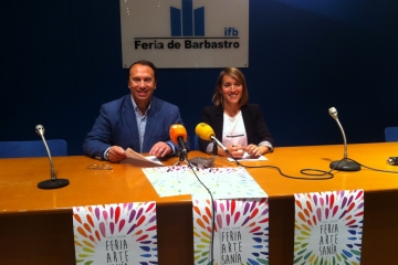 Lobera y Lacau durante la presentación.