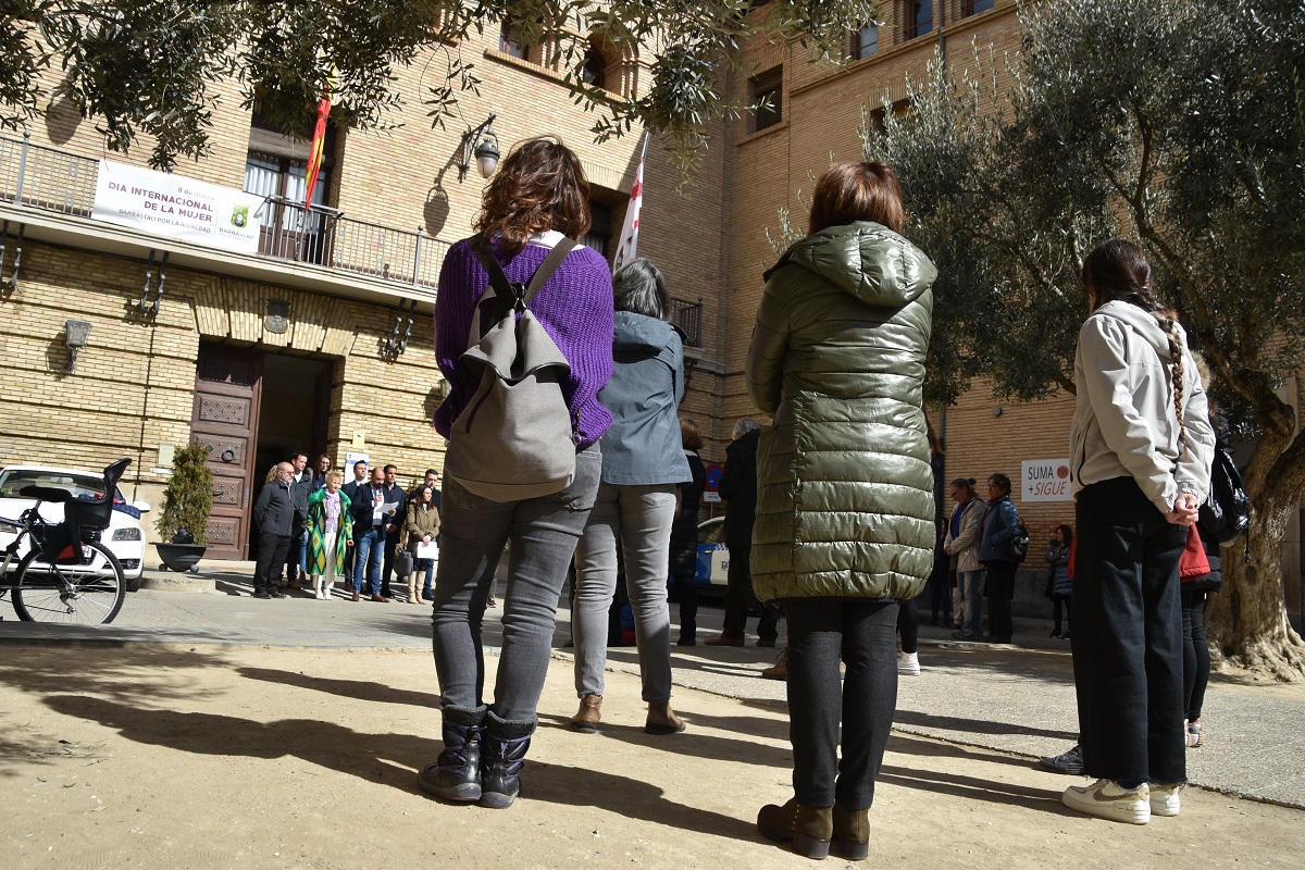 Concentracin en Barbastro Ayuntamiento de Barbastro