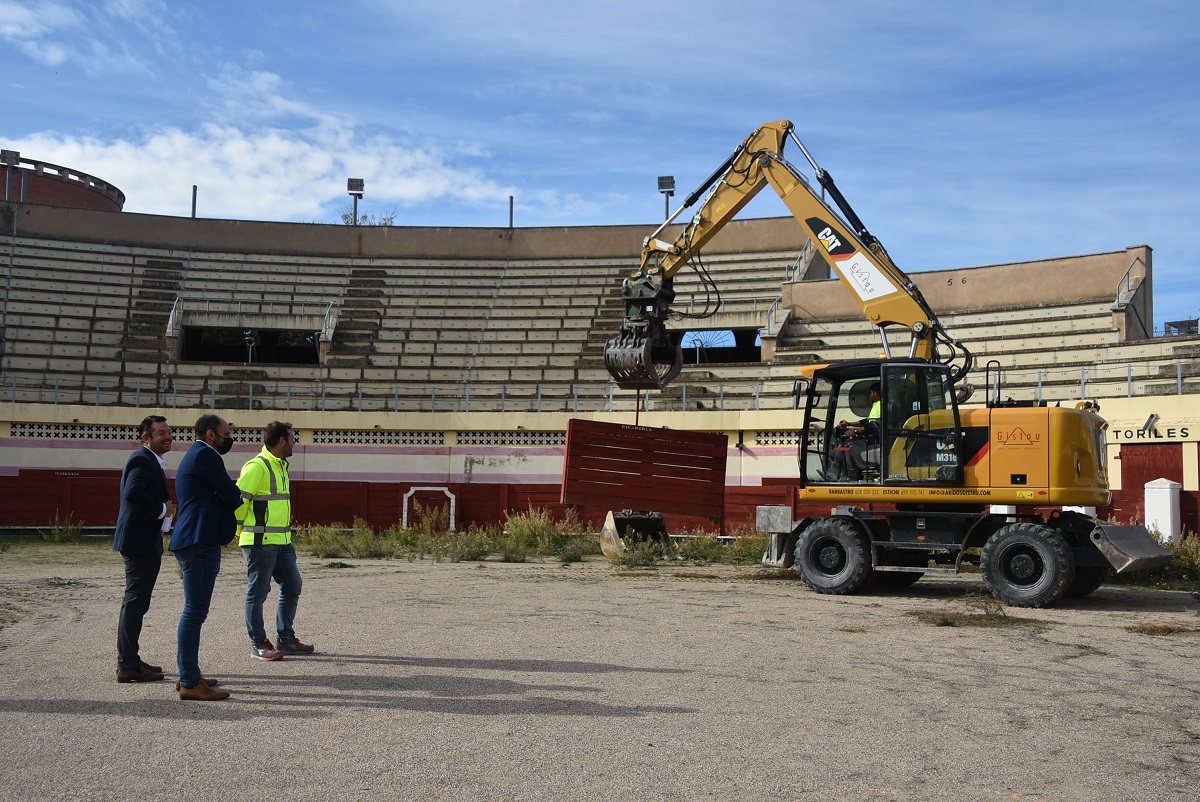 Obras en la plaza