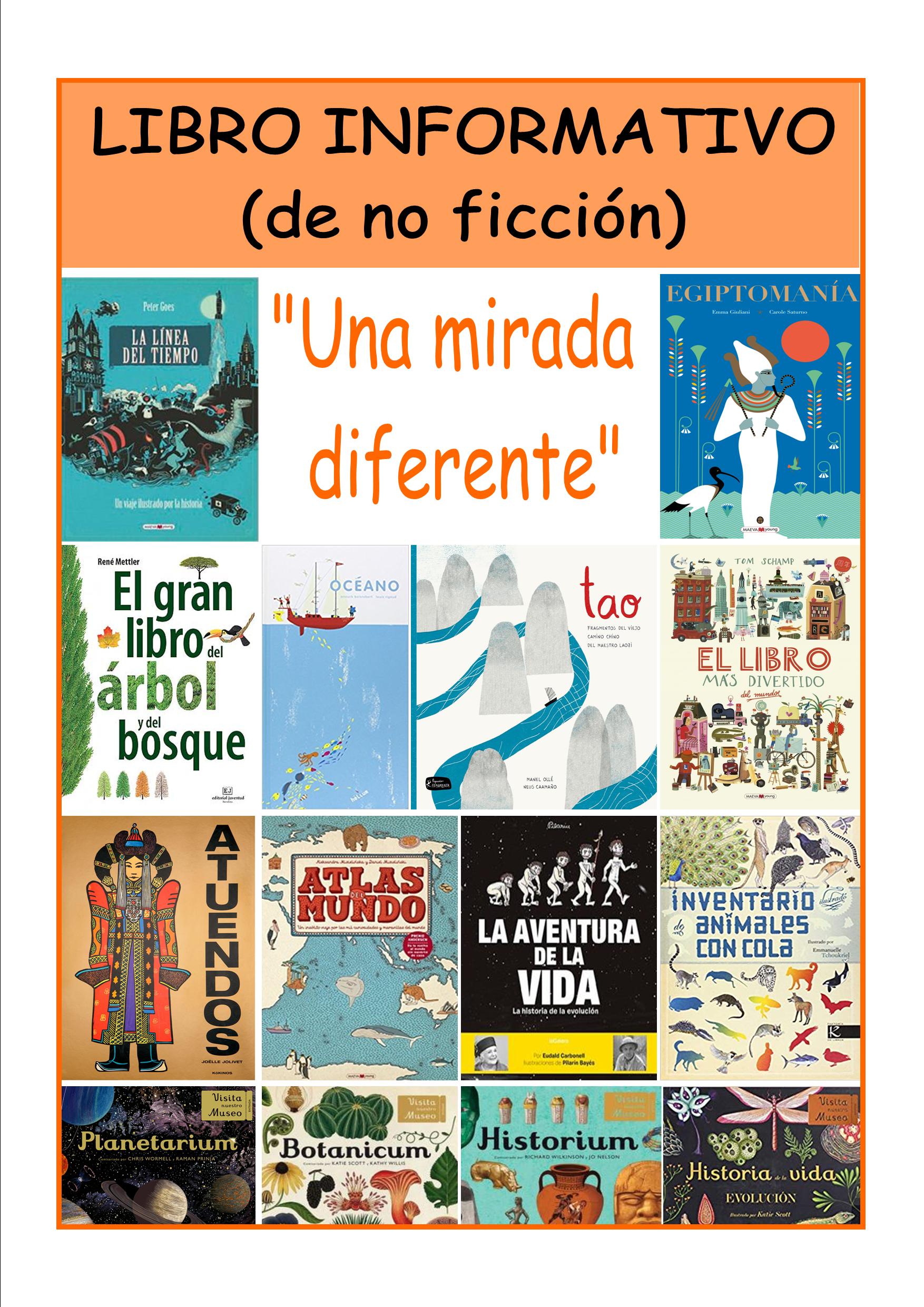 cartel libros informativos nov.18