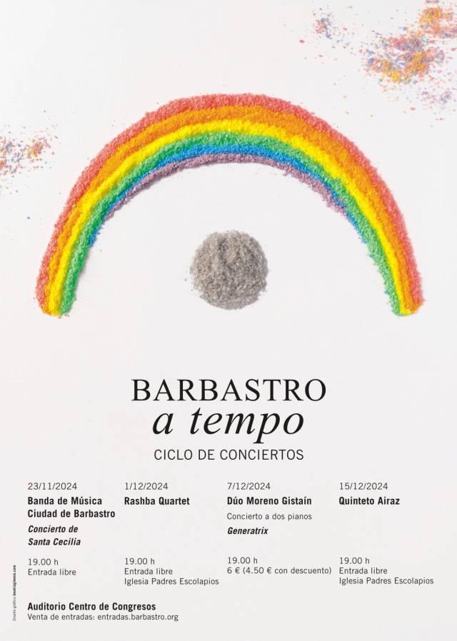 La banda de música Ciudad de Barbastro abre este 23 de noviembre el ciclo de conciertos ‘Barbastro a tempo’